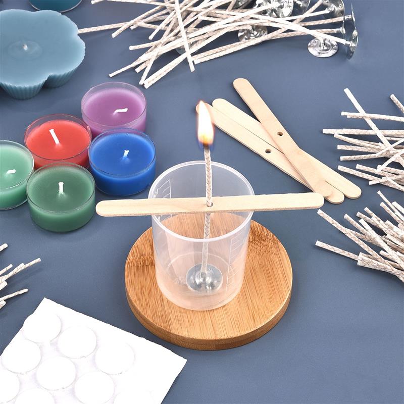 キャンドル作り用のスモークコットンワックスライン,エンボス加 - Candle Making Course のレビューと価格