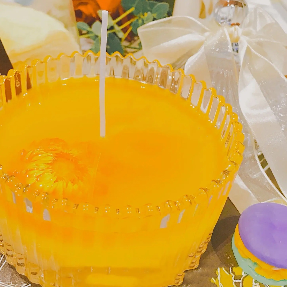 キャンドル作りセットキット用のイエロークリアジェルゼリーワッ - Candle Making At Home のレビューと価格