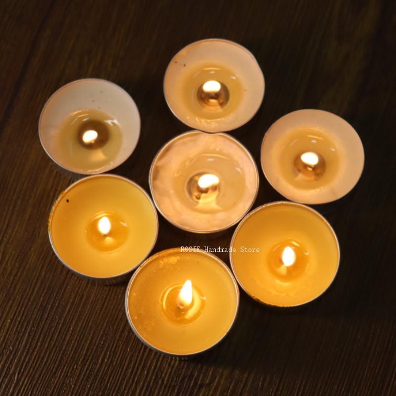 空のティーワックス丸型アルミボックス100ウィックステッカー - Candle Making Course のレビューと価格