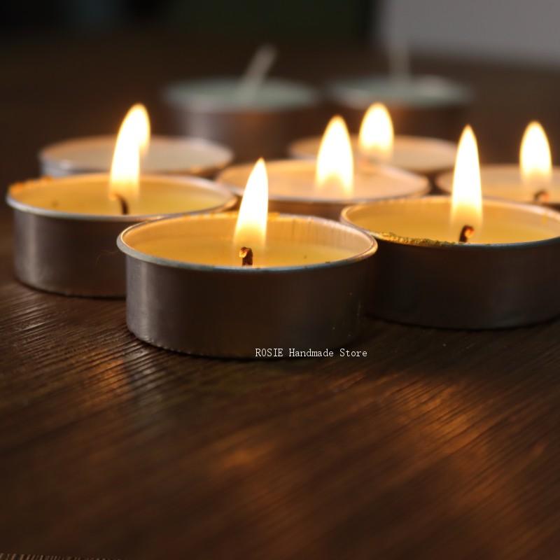 空のティーワックス丸型アルミボックス100ウィックステッカー - Candle Making Course のレビューと価格
