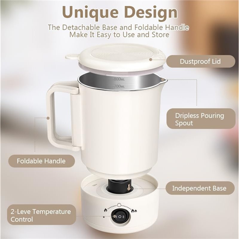 A47U 電気ワックス溶解ポットキット 温度計付き 800M - Candle Making At Home のレビューと価格