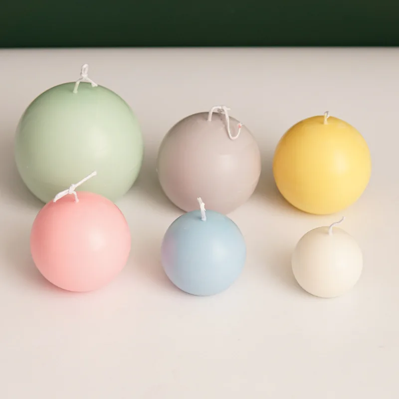 5-8 センチメートル球状キャンドルプラスチック金型家の装飾 - Candle Making At Home のレビューと価格