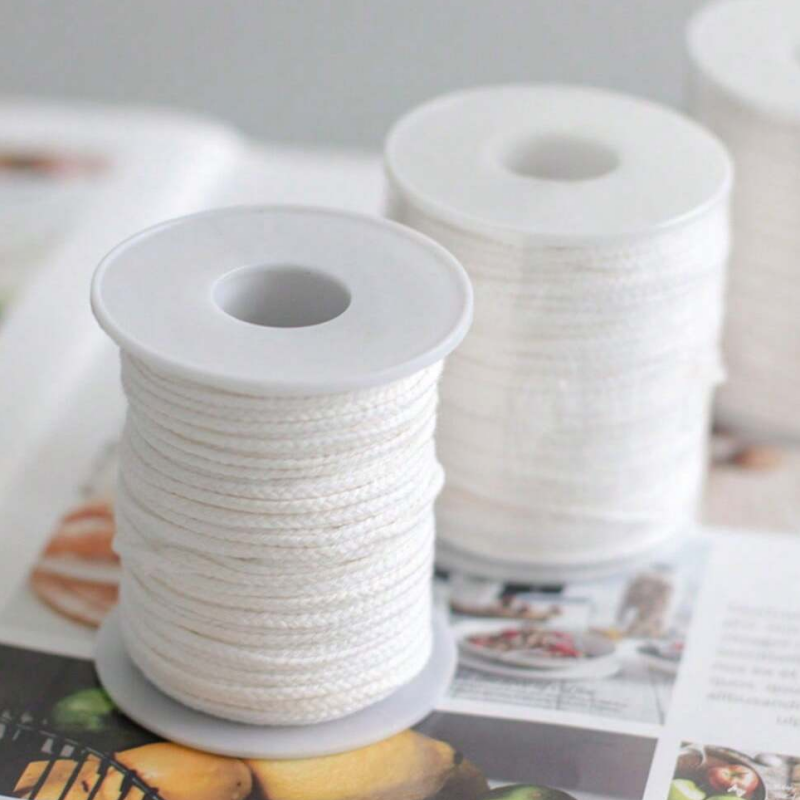 1 ロールキャンドル綿芯 + 100 個金属キャンドル芯サス - Candle Making At Home のレビューと価格