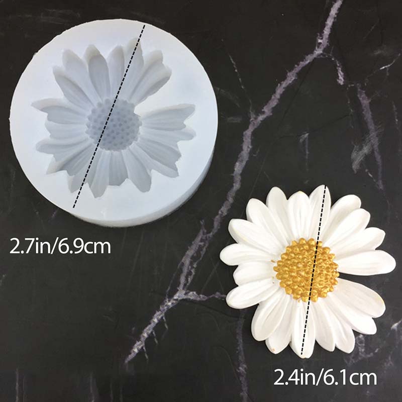 DIY キャンドルシリコーン型デイジーカモミールフラワーキャ - Candle Making Course のレビューと価格
