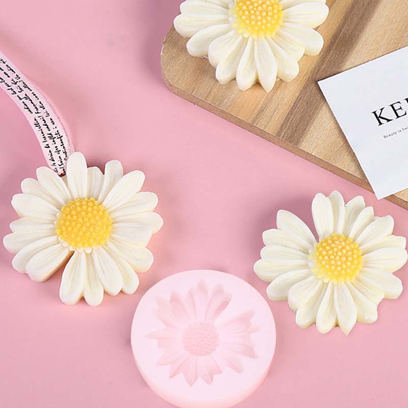DIY キャンドルシリコーン型デイジーカモミールフラワーキャ - Candle Making Course のレビューと価格