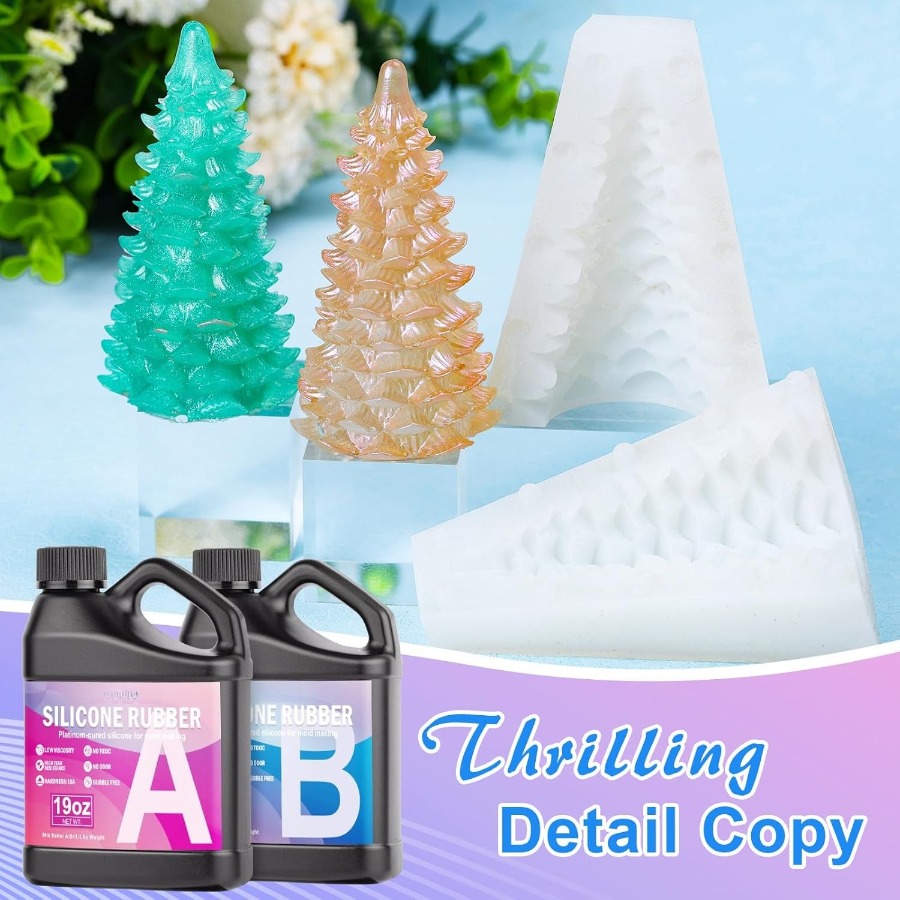 シリコンモールド作成キット、38.8オンス 15A弾性液体シ - Candle Making At Home のレビューと価格